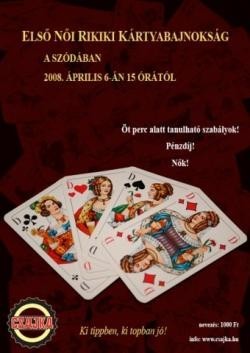 LabriszLabrisz - Első női RIKIKI kártyajáték-bajnokság a Szódában