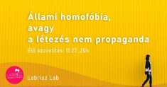 Állami homofóbia, avagy a létezés nem propaganda