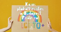 Közös plakátkészítés a Budapest Pride-ra