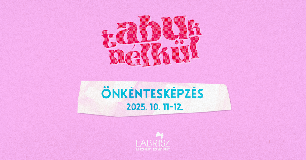 Tabuk Nélkül önkéntesképzés