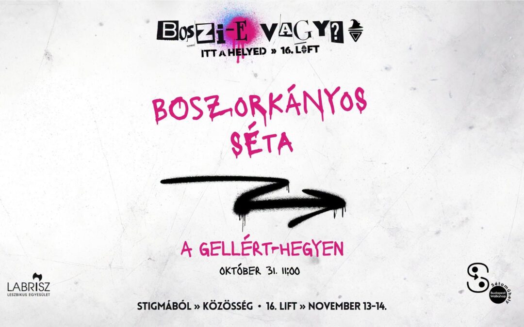 16. LIFT kísérőprogram: Boszorkányos séta a Gellért-hegyen