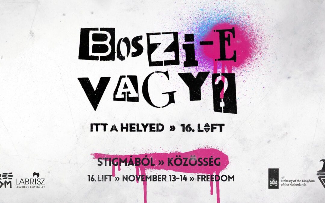 16. LIFT Fesztivál: Boszi-e vagy? Stigmából » Közösség
