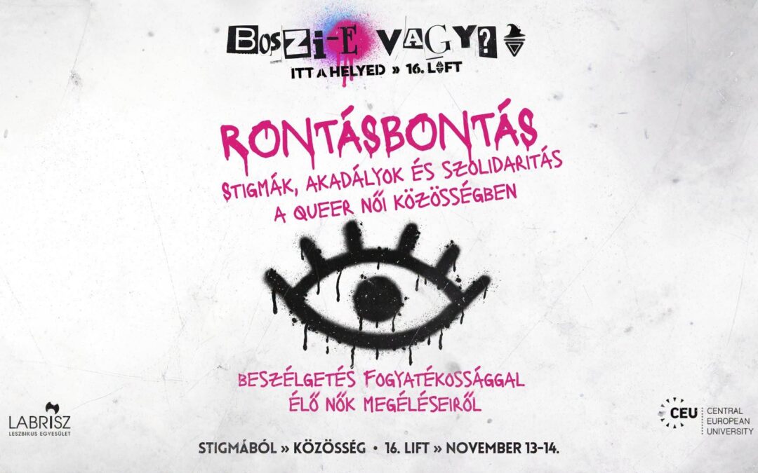 16. LIFT kísérőprogram: Rontásbontás: stigmák, akadályok és szolidaritás a queer női közösségben
